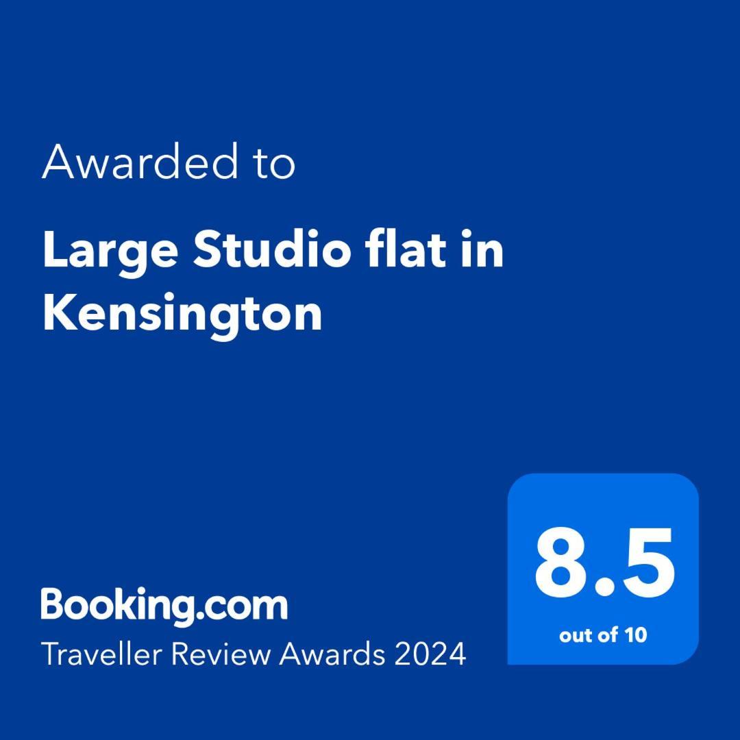 Large Studio Flat In Kensington London Kültér fotó
